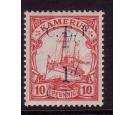 SG B3b. 1915 1d on 10pf Carmine 'Surcharge Double'. Extremely fi