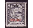 SG96s. 1919 10/- Black 'SPECIMEN'. Brilliant fresh mint...