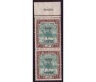 SG A7Var. 1906 2m Green and brown. Superb fresh mint top...