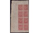 SG18. 1861 4d Rose-lake. Post Office fresh U/M mint block 8...