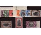 SG114-123. 1934 Set of 10. Superb mint, mostly marginal...