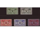 SG D1-D5. 1925 Set of 5. Superb fresh mint 'SPECIMEN'...