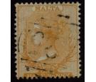 SG1. 1860 1/2d Buff. Brilliant fine used...