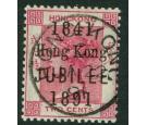 SG51. 1891 2c Carmine. Brilliant fine used...