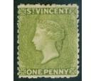 SG29. 1880 1d Olive-green. Superb fresh mint with strong...
