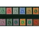 SG45-56. 1912 Set of 12. Superb mint...