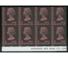 SG324ea. 1978 $20 Pink and brownish black Error 'Imperforate' bl