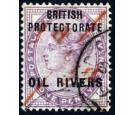 SG7a. 1893 1/2 on half 1d Lilac. 'Unsevered Pair'. Superb fine u