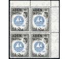 SG64a. 1962 1s25c Dull blue and black. Brilliant fresh U/M corne