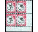 SG66b. 1963 2/- Black and carmine-rose. Brilliant fresh U/M corn