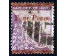 SG27b. 1868 4d on 6d Deep lilac. 'FONR' for 'FOUR'. Very fine us