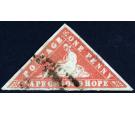 SG13b. 1861 1d Brick-red. Superb used with beautiful colour and.