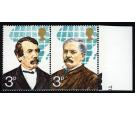 SG923ac. 1973 3d Multicoloured 'Turquoise-blue Omitted'. U/M pai
