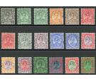 SG29s-46s. 1935 Set of 18. 'SPECIMEN'. Brilliant fresh mint...