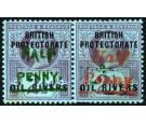 SG25 and 33. 1893 1/2d on 2 1/2d Purple/blue. Brilliant fresh mi