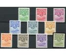 SG1-10. 1933 Set of 10. Superb mint...