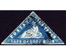 SG14c. 1861 4d Deep bright blue. Exceptional used example with b