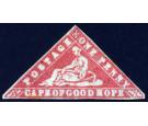 SG13. 1861 1d vermilion. Superb MINT with beautiful colour and..