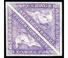 SG20. 1864 6d Bright mauve. Beautiful mint pair...