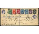 SG65b. 1894 1/2d on 2 1/2d Blue 'OIE' for 'ONE'. Brilliant fine 