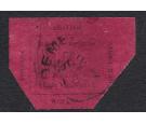 SG24. 1856 4c Black/magenta. Superb used with...