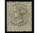 SG27. 1886 2/6 Olive-black. Choice superb perfectly centred mint