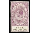 SG108. 1925 £5 Violet and black. Choice superb fresh mint...