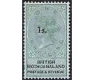 SG28. 1888 1s on 1s Green and black. Very fine fresh...