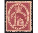 SG32. 1880 5/- Rose-red. Fantastic well centred mint.
