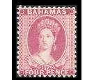 SG41. 1882 4d Rose. Brilliant fresh well centred mint...