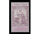 SG155a. 1918 5/- Deep purple and mauve. Brilliant fresh mint...