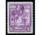 SG167. 1932 £1 Purple. Choice superb fresh perfectly centred mi