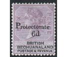 SG45. 1888 6d on 6d Lilac and black. Very fine well centred mint