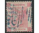 SG6. 1862 48c Rose. Cancelled 'B 62' in blue...