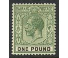 SG125. 1926 £1 Green and block. Brilliant U/M mint...