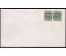 SG1. 1900 1/2d Green. Brilliant fresh uncancelled mint pair...