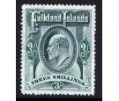 SG49. 1904 3/- Green. Superb fresh well centred mint...