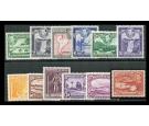 SG308-319. 1938 Set of 12. Brilliant fresh U/M mint...