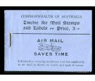SG SB24. 1930 3/- Booklet. Superb fresh...