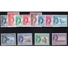 SG137-148. 1953 Set of 12. Post Office fresh U/M mint...