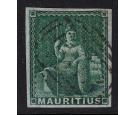 SG27. 1858 (4d) Green. Beautiful used...