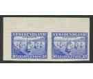 SG220a. 1932 30c Ultramarine. Corner pair 'Imperforate'. U/M...