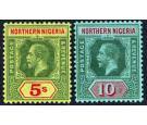 SG50-51. 1912 5/- and 10/-. Choice superb fresh mint...