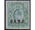 SG O15. 1904 1r Green. 'Official'. Brilliant fresh well centred.