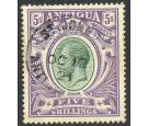 SG51. 1913 5/- Grey-green and violet. Superb fine used...