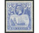 SG14b. 1924 3d Blue 'Torn Flag'. Superb mint...