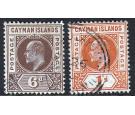 SG11-12.1905 6d Brown and 1/- Orange. Superb used...