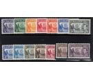 SG131-140. 1938 Set of 14. Superb fresh mint...