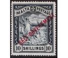 SG105. 1922 10/- Blue-black. Superb fresh well centred mint...