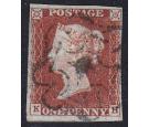 1841. 1d Red-brown. 'ALDERNEY M.X.' Superb fine strike...